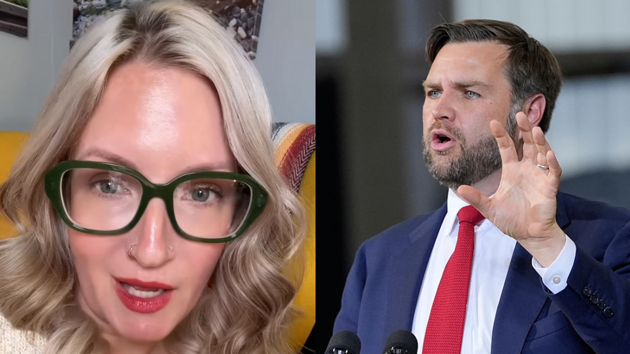 Screenshot of Pottymouthpollyanna; JD Vance