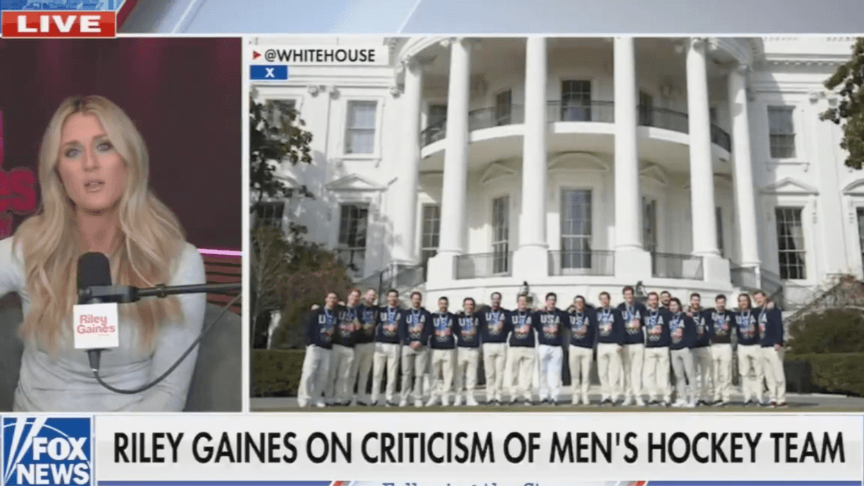 Screenshot of Riley Gaines