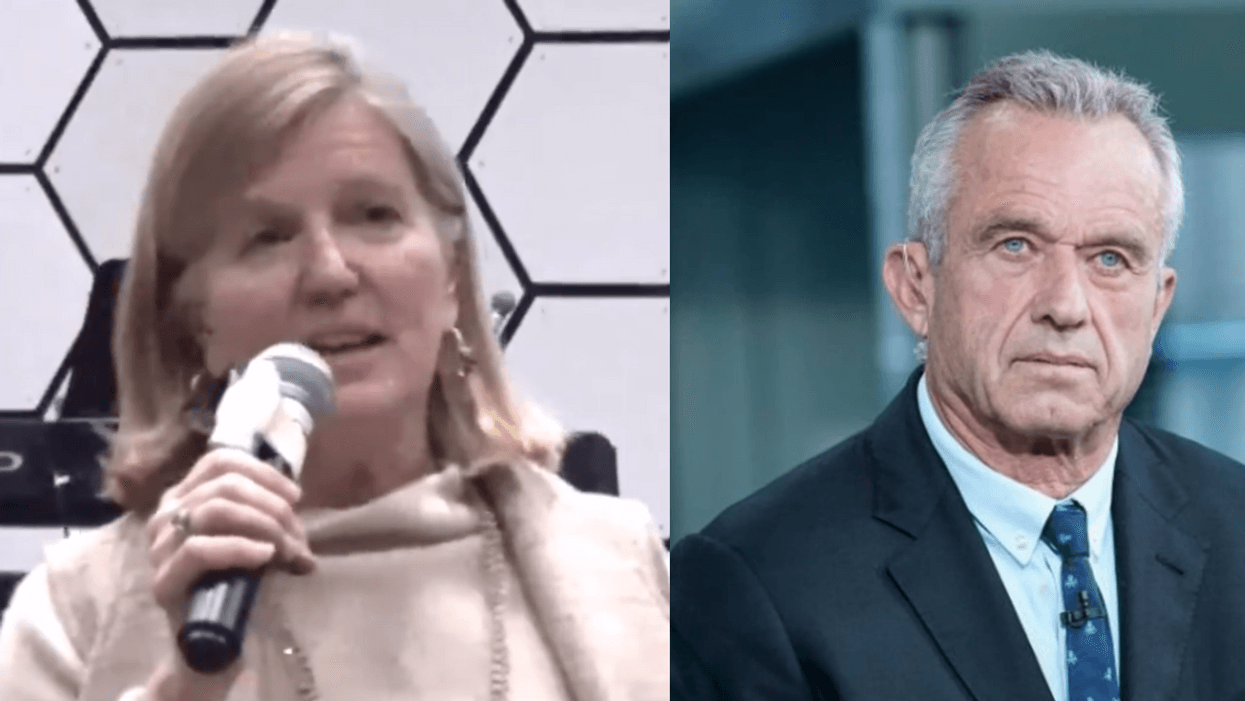Screenshot of Rita Palma; Robert F. Kennedy Jr.