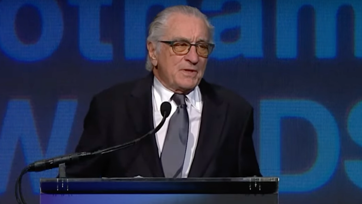 Screenshot of Robert De Niro at the Gotham Awards
