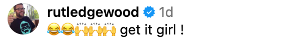 Screenshot of @rutledgewood's post