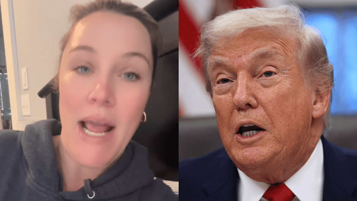 Screenshot of S.E. Cupp; Donald Trump