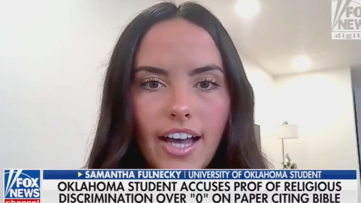 Screenshot of Samantha Fulnecky