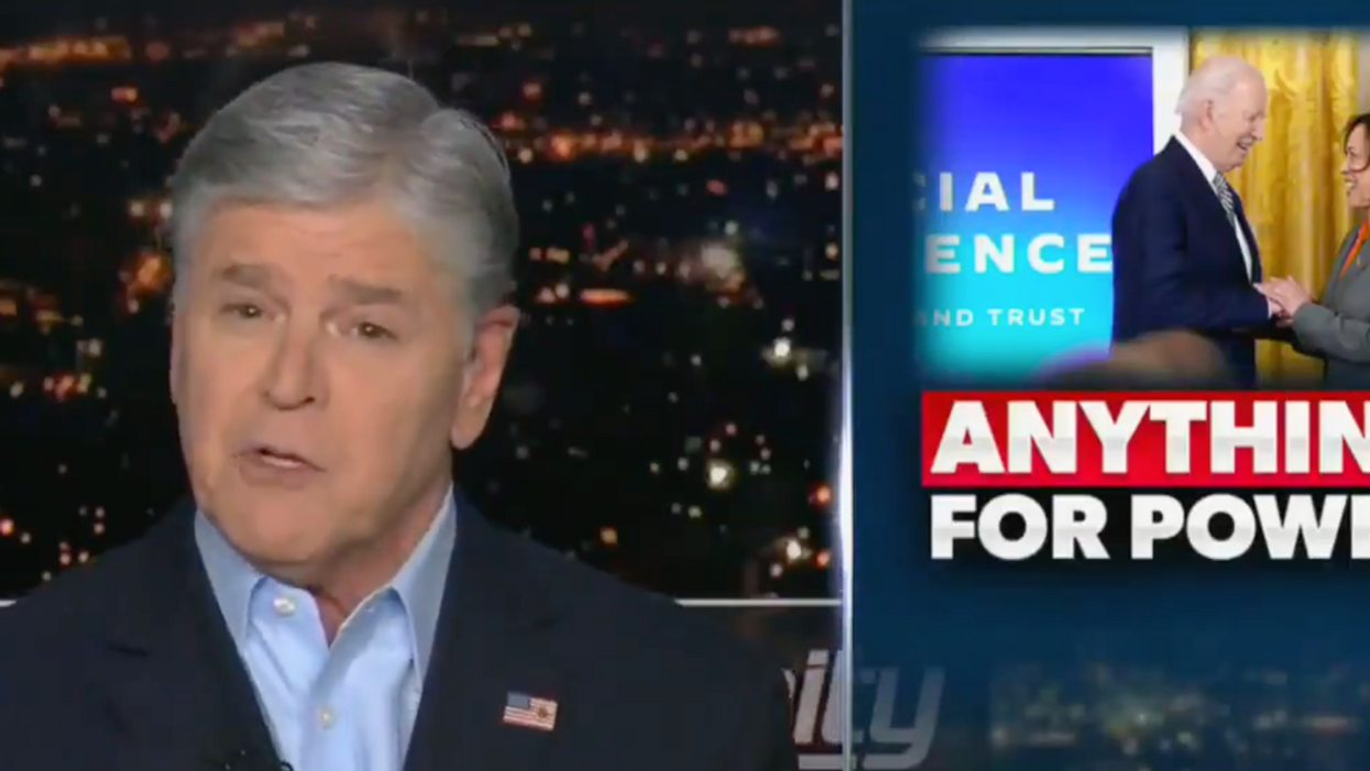 Screenshot of Sean Hannity