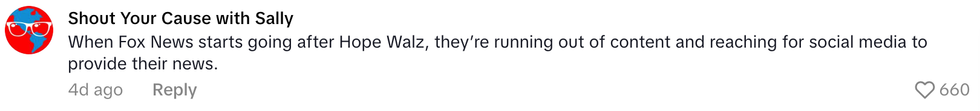 Screenshot of @shoutyourcause's post