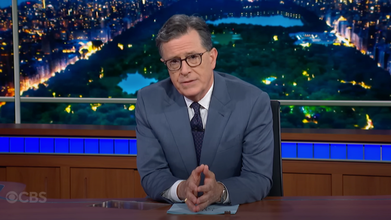 Screenshot of Stephen Colbert