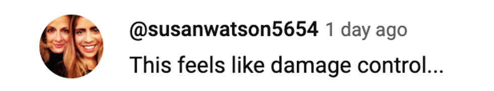 Screenshot of @susanwatson5654's post