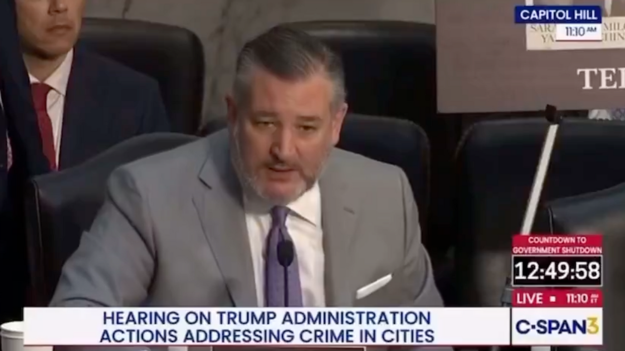 Screenshot of Ted Cruz