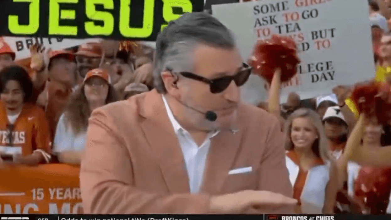 Screenshot of Ted Cruz