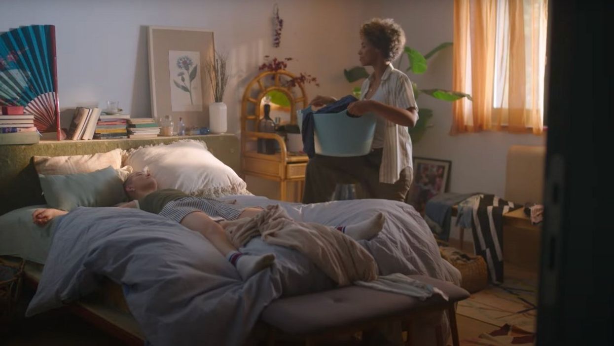 Screenshot of the couple from eHarmony ad