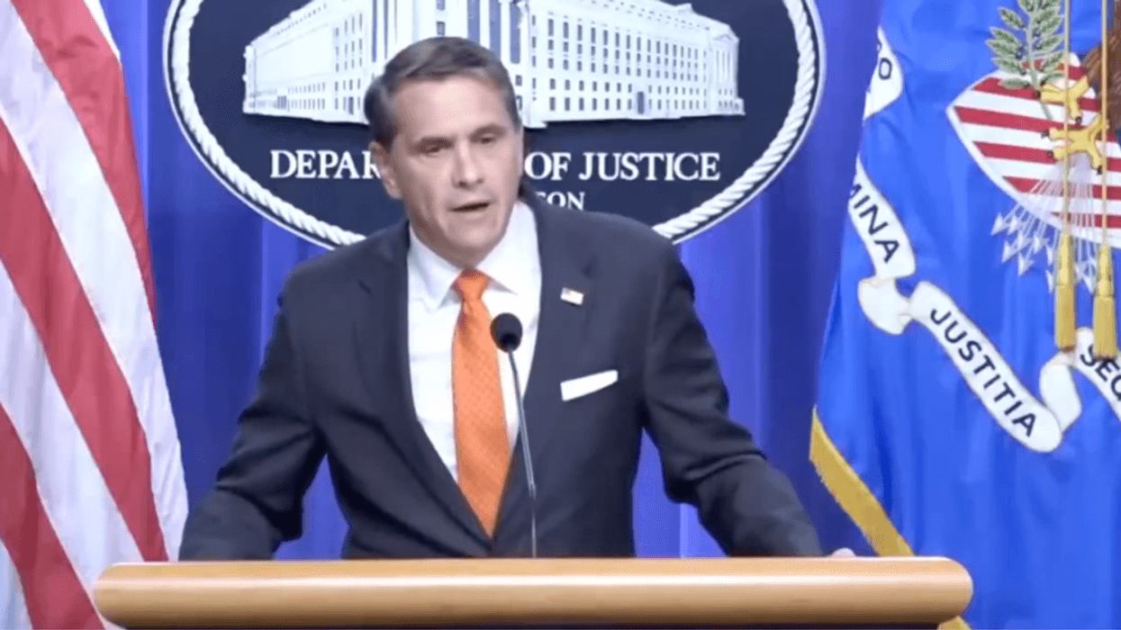 Screenshot of Todd Blanche