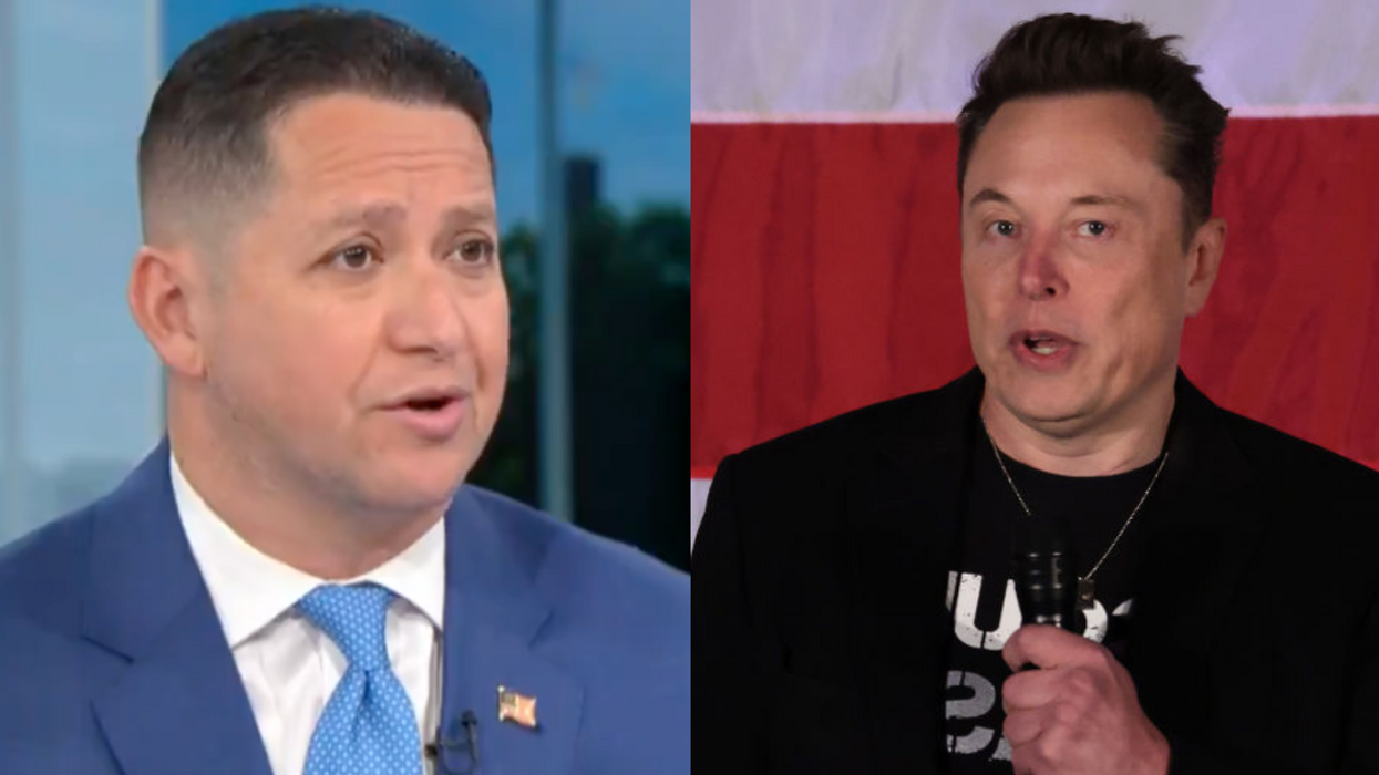 Screenshot of Tony Gonzales; Elon Musk