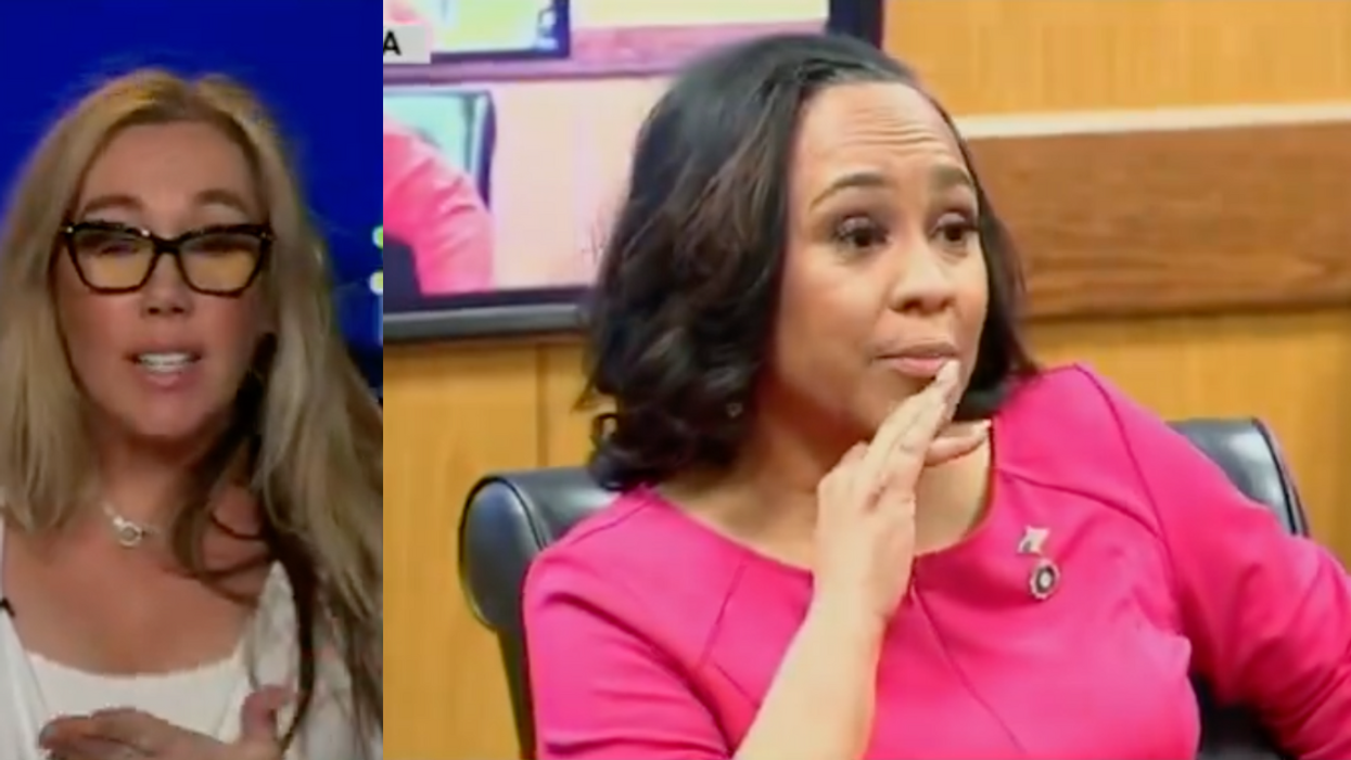 Screenshot of Tonya Reiman and Fani Willis