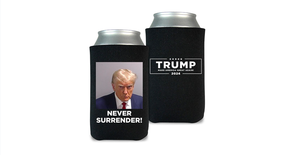 Screenshot of Trump beverage coolers