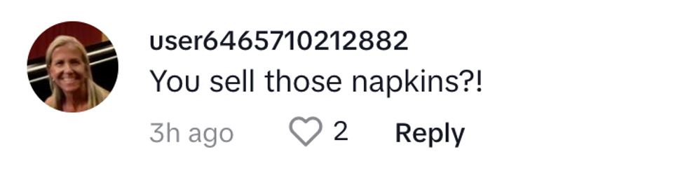 Screenshot of @user6465710212882's response