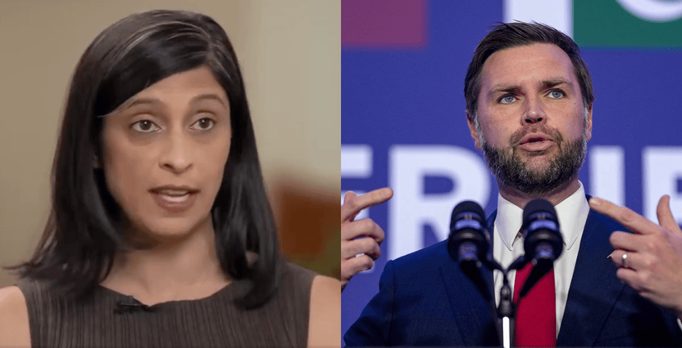 A Video Of Usha Vance Explaining Why She Didn't Convert To Catholicism With JD Is Going Viral—And It's Pretty Shady