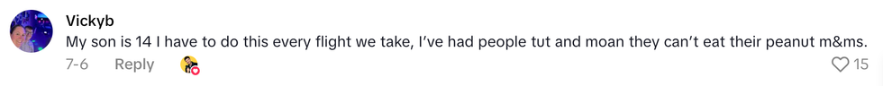 Screenshot of @vickyb's post