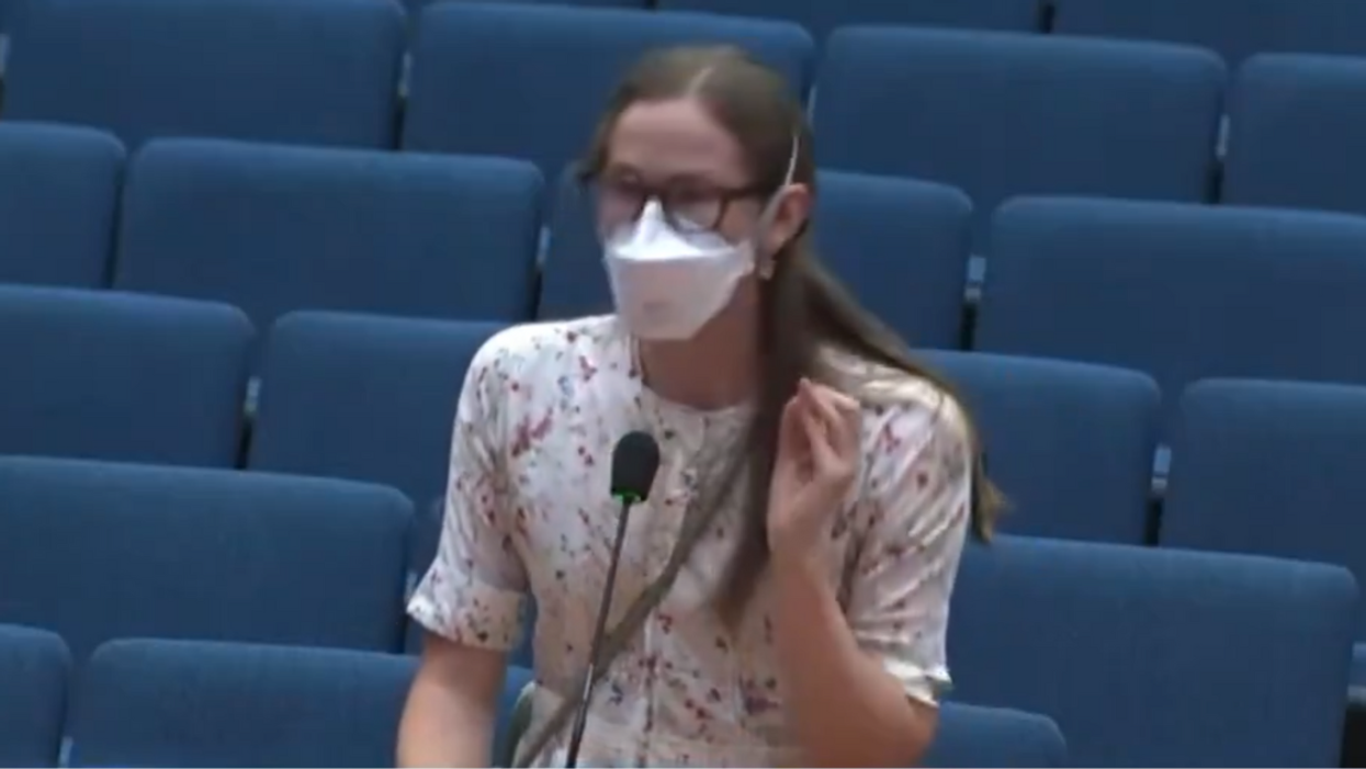 Screenshot of Violet Affleck