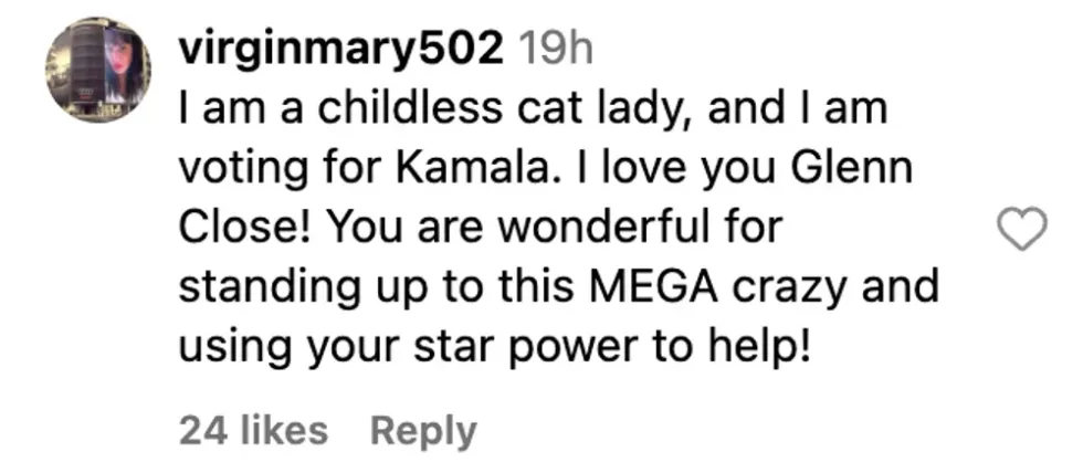 Screenshot of @virginmary502's post