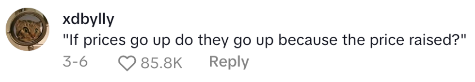 Screenshot of xdbylly's post