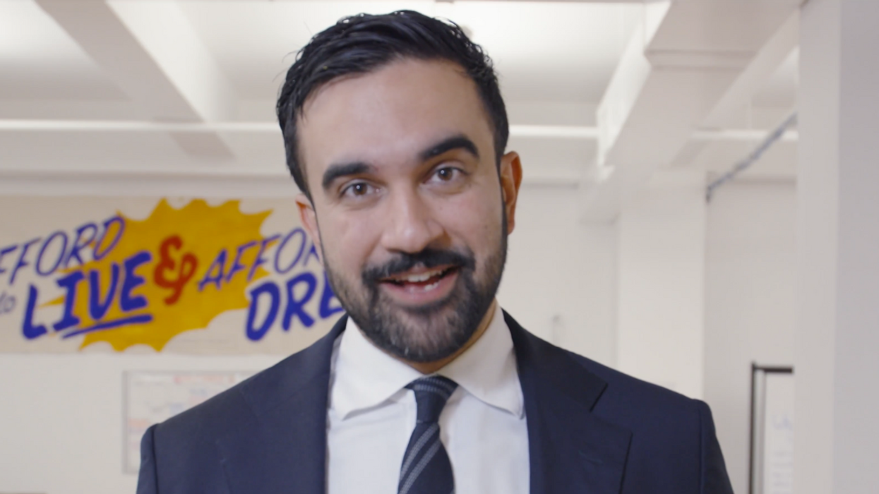 Screenshot of Zohran Mamdani