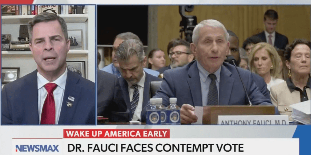 MAGA Rep. Dragged After Claiming Fauci Used 'Baby Parts' In COVID Vaccine In Bonkers Interview Clip