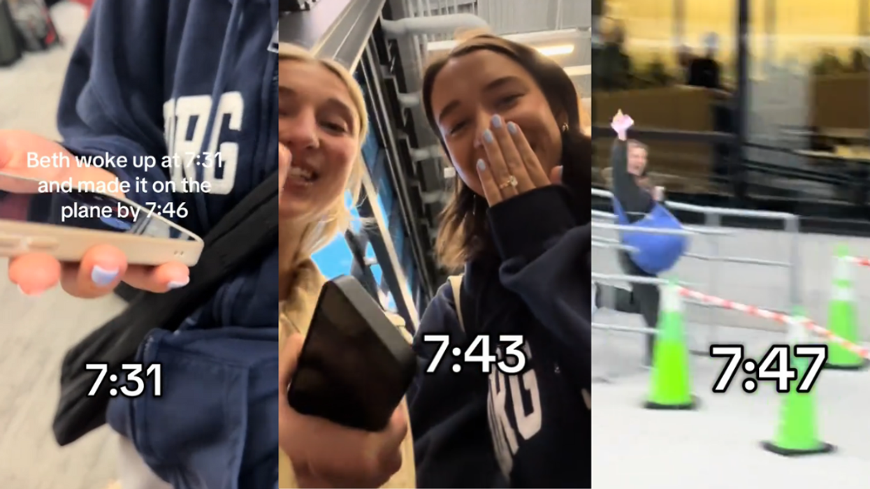 Screenshots from abbyyyyflo's TikTok video