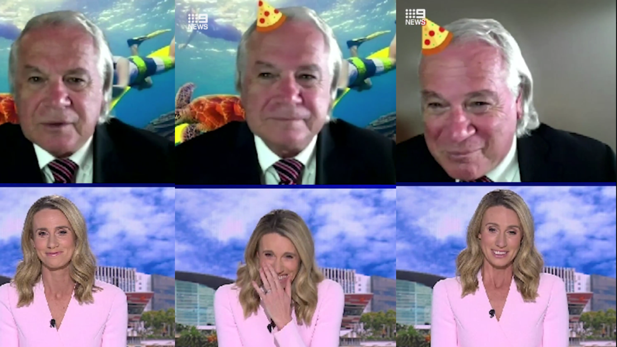 Screenshots from Alice Monfries' interview with Mark Borlace