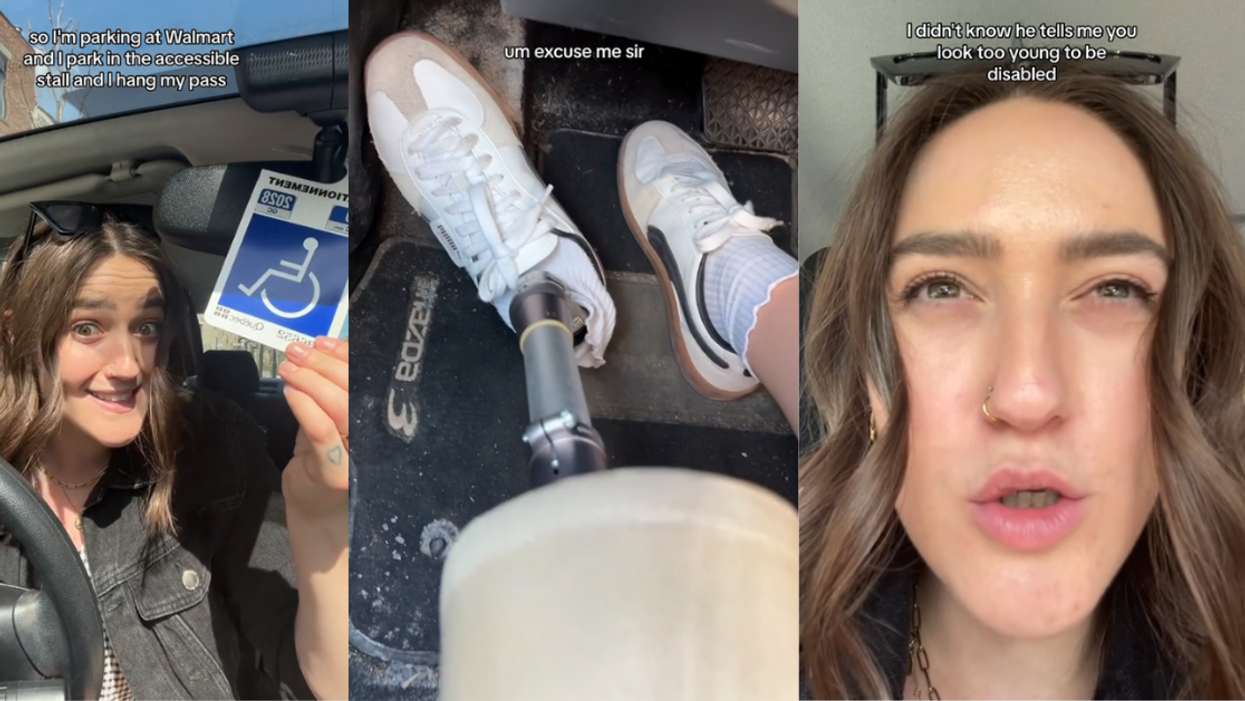 Screenshots from @allisonelang's TikTok video