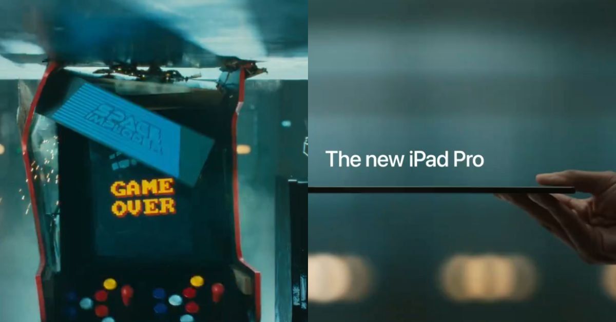 Screenshots from Apple's new iPad Pro ad
