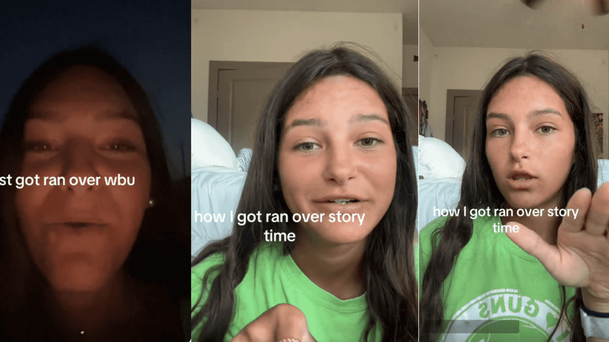 Screenshots from @arriegatoo's TikTok