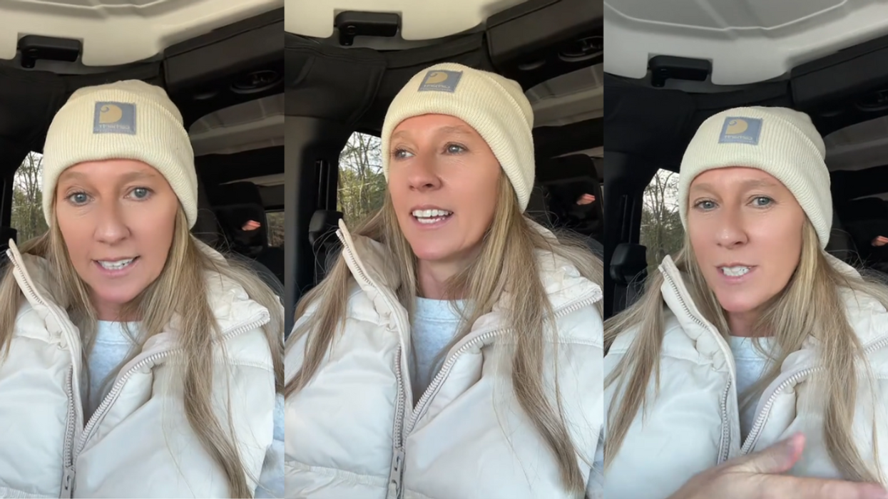 Screenshots from @ashlasko's TikTok video