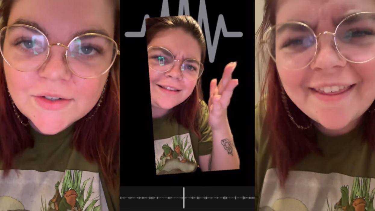 Screenshots from @atrustedadult2.0's TikTok video