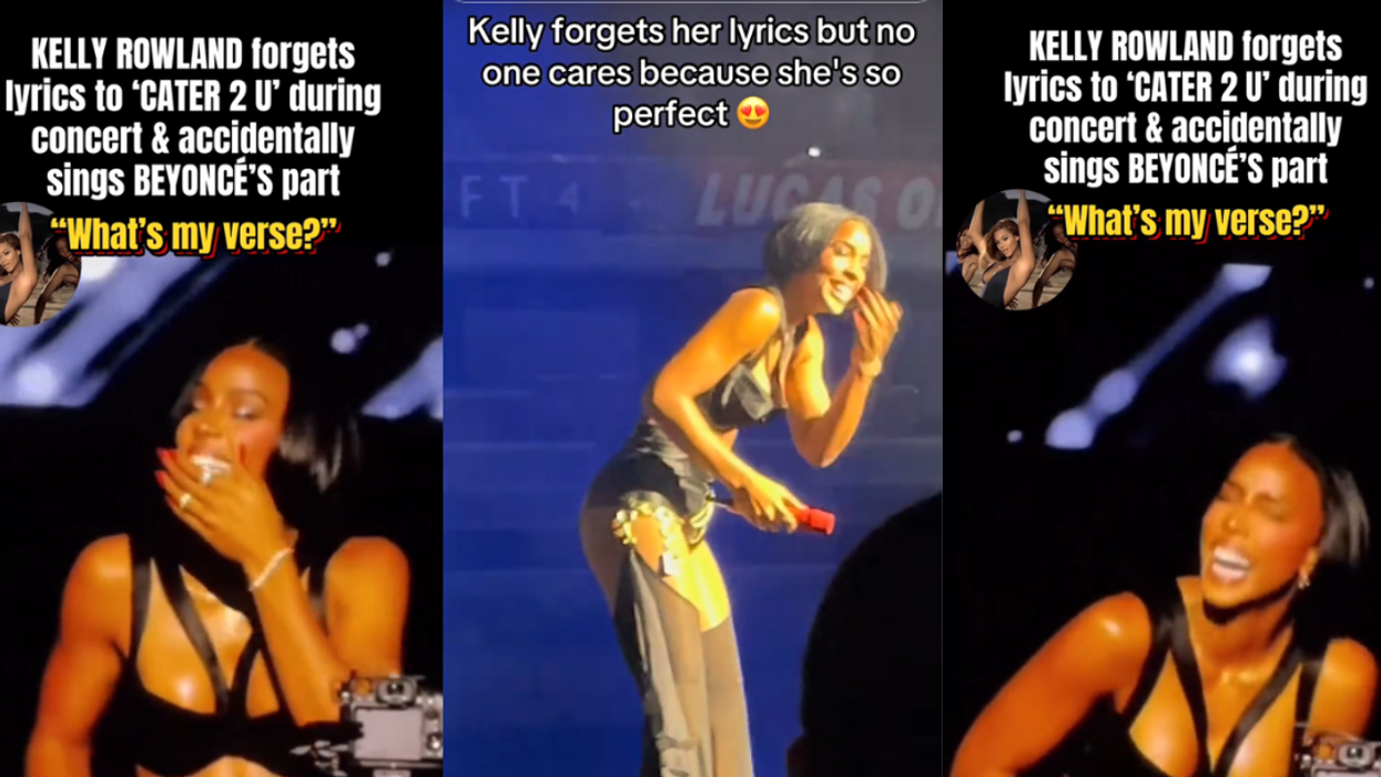 Screenshots from @basicallyhollywood's and @cilla_cilla0's TikTok videos