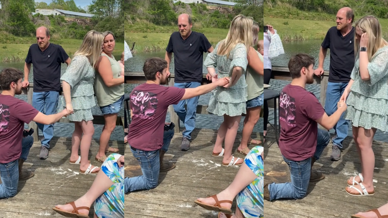 Screenshots from @beastbfree8's TikTok video