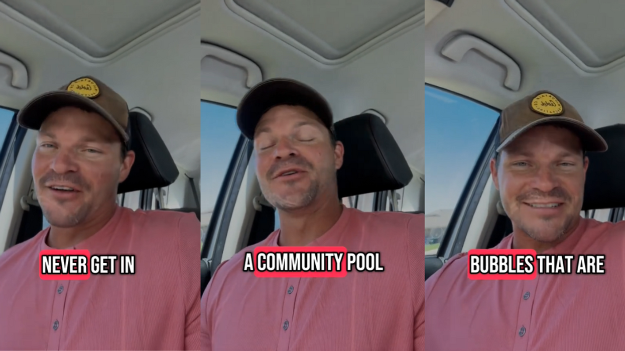 Screenshots from @bencoffman1's TikTok video