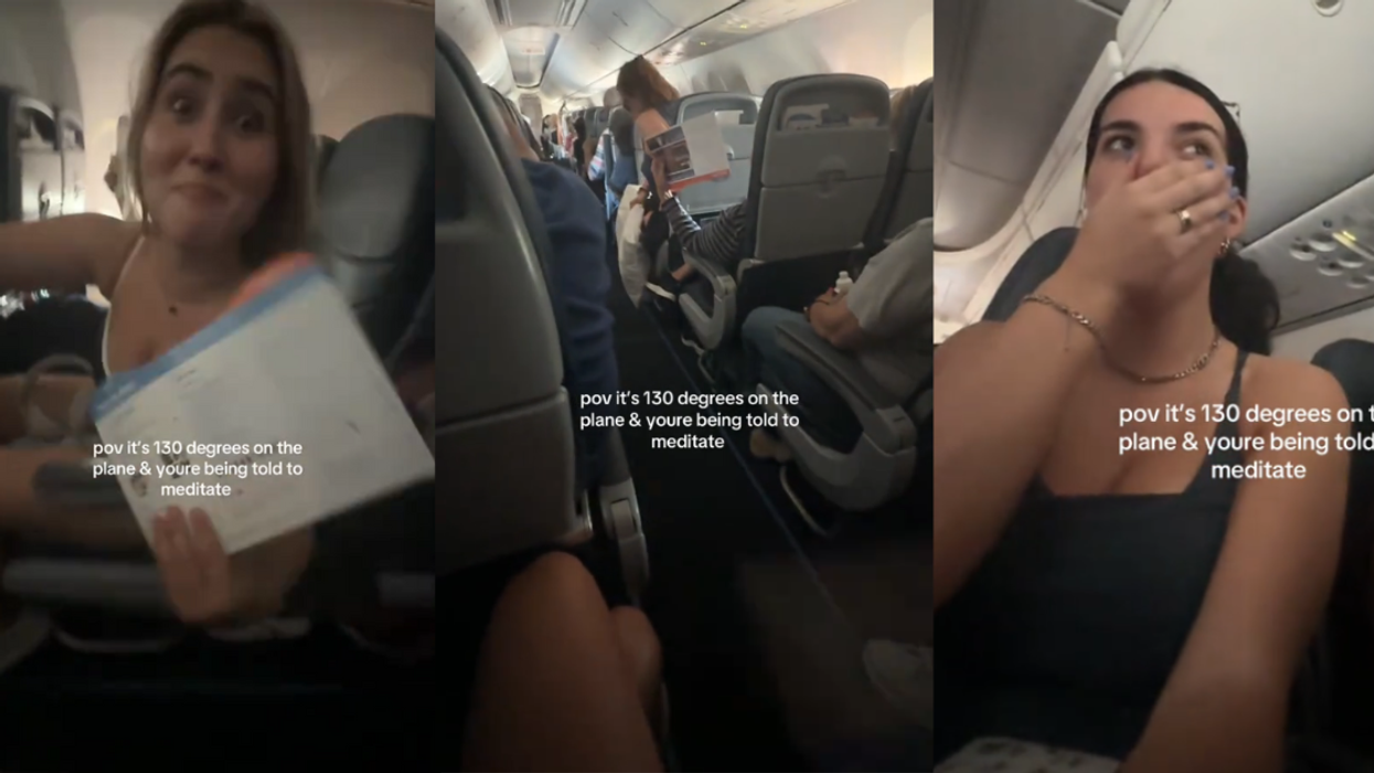Screenshots from @brigchicago's TikTok video