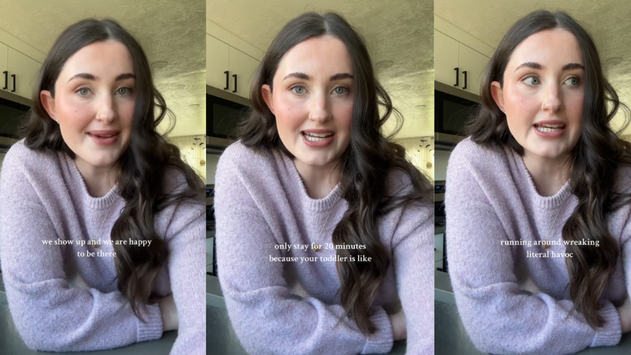 Screenshots from @briknighttt's TikTok video