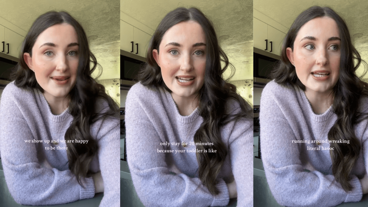 Screenshots from @briknighttt's TikTok video