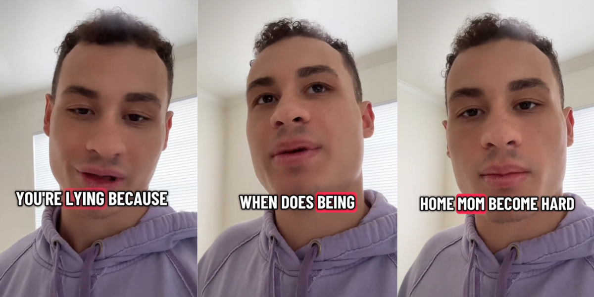 Stay-At-Home Dad Sparks Debate After Accusing Stay-At-Home Moms Of 'Lying' About How Hard It Is