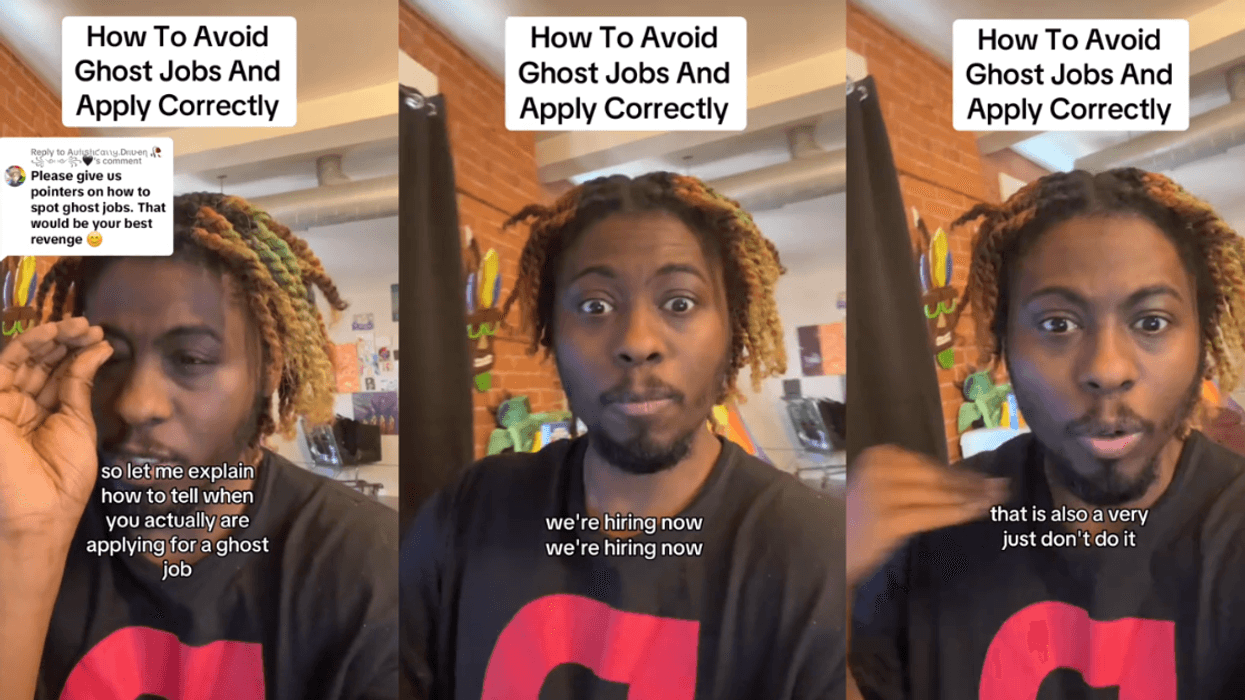 Screenshots from ceroswhaley's TikTok video