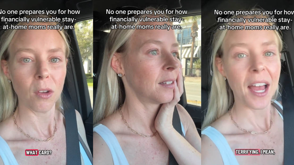 Screenshots from @cortneygetsfit's TikTok video