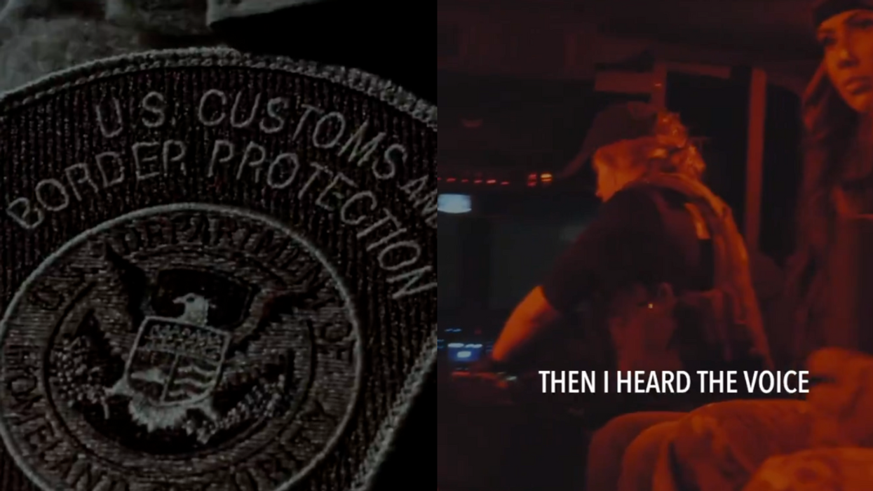 Screenshots from Department of Homeland Security's video