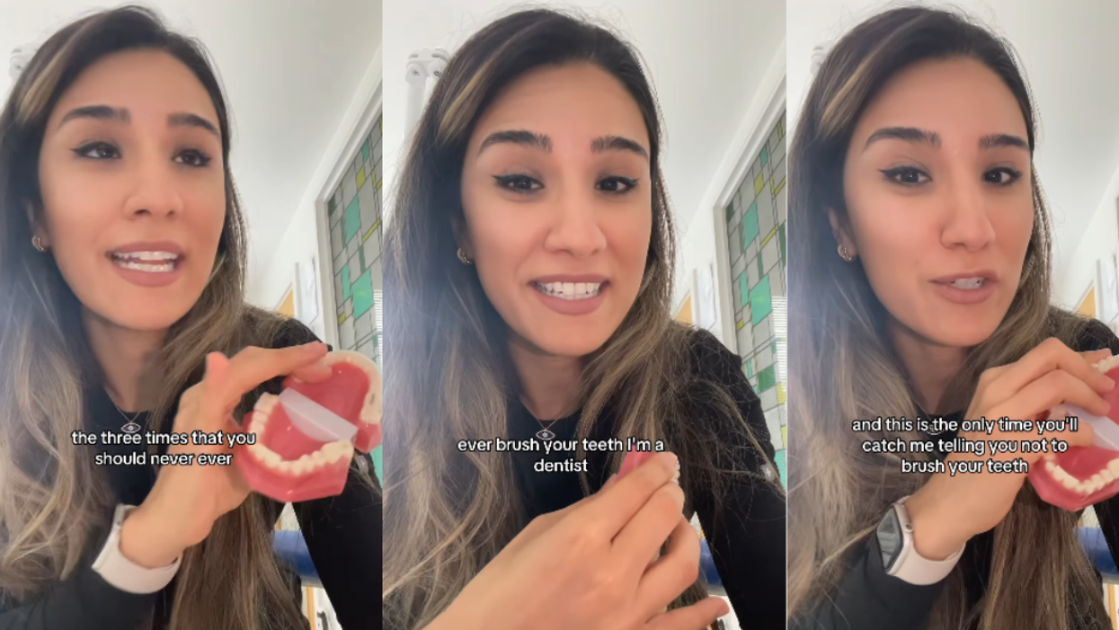 Screenshots from @dr.shaadi.manouchehri's Instagram video