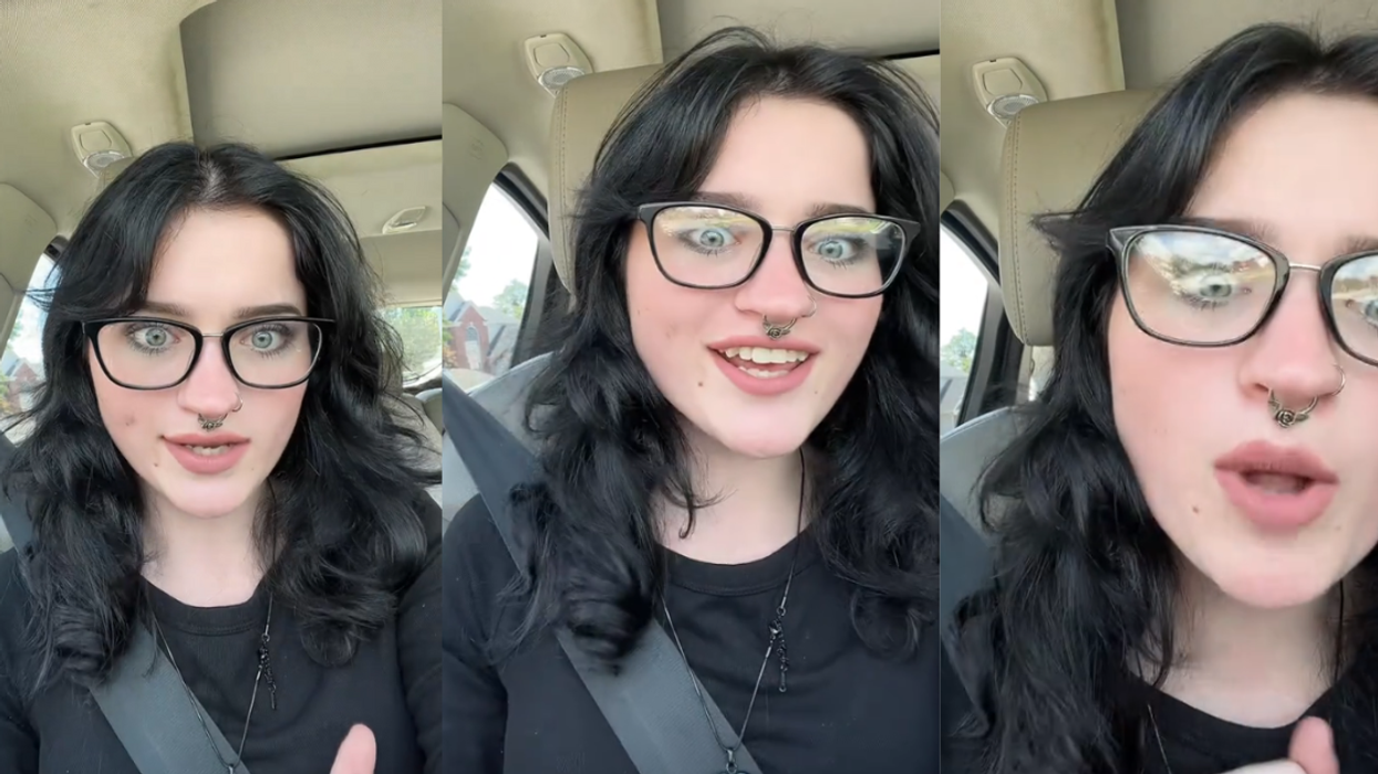 Screenshots from @drew.rose6's TikTok video