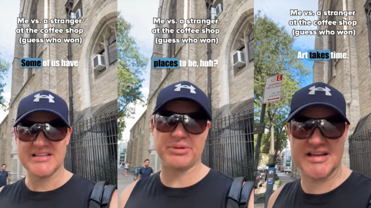 Screenshots from @drleephillips' Instagram video