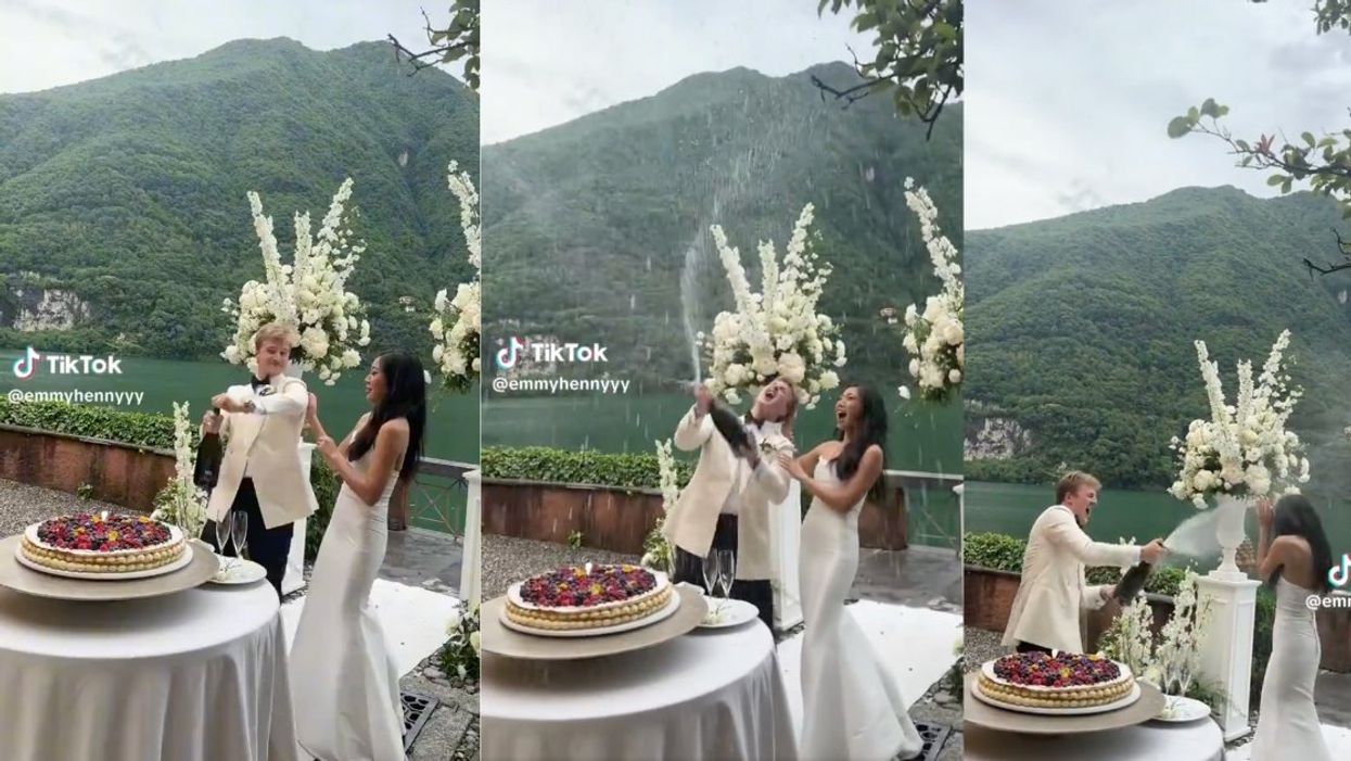 Screenshots from @emmyhennny's TikTok video