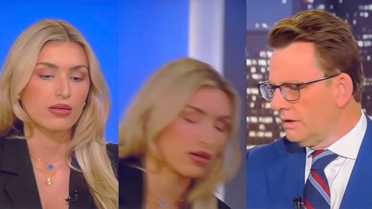 Screenshots from Fox News video of Camryn Kinsey and Jonathan Hunt