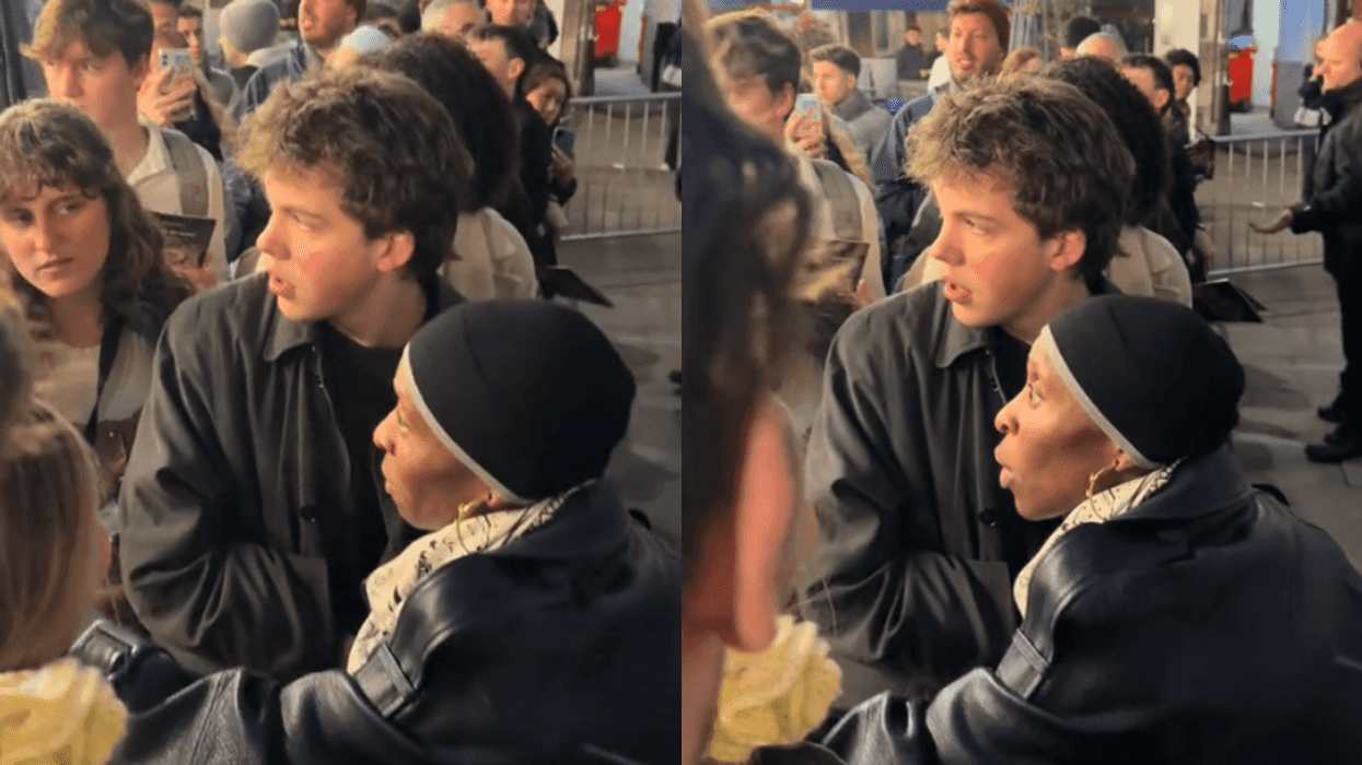 Screenshots from @harryl1223's TikTok video