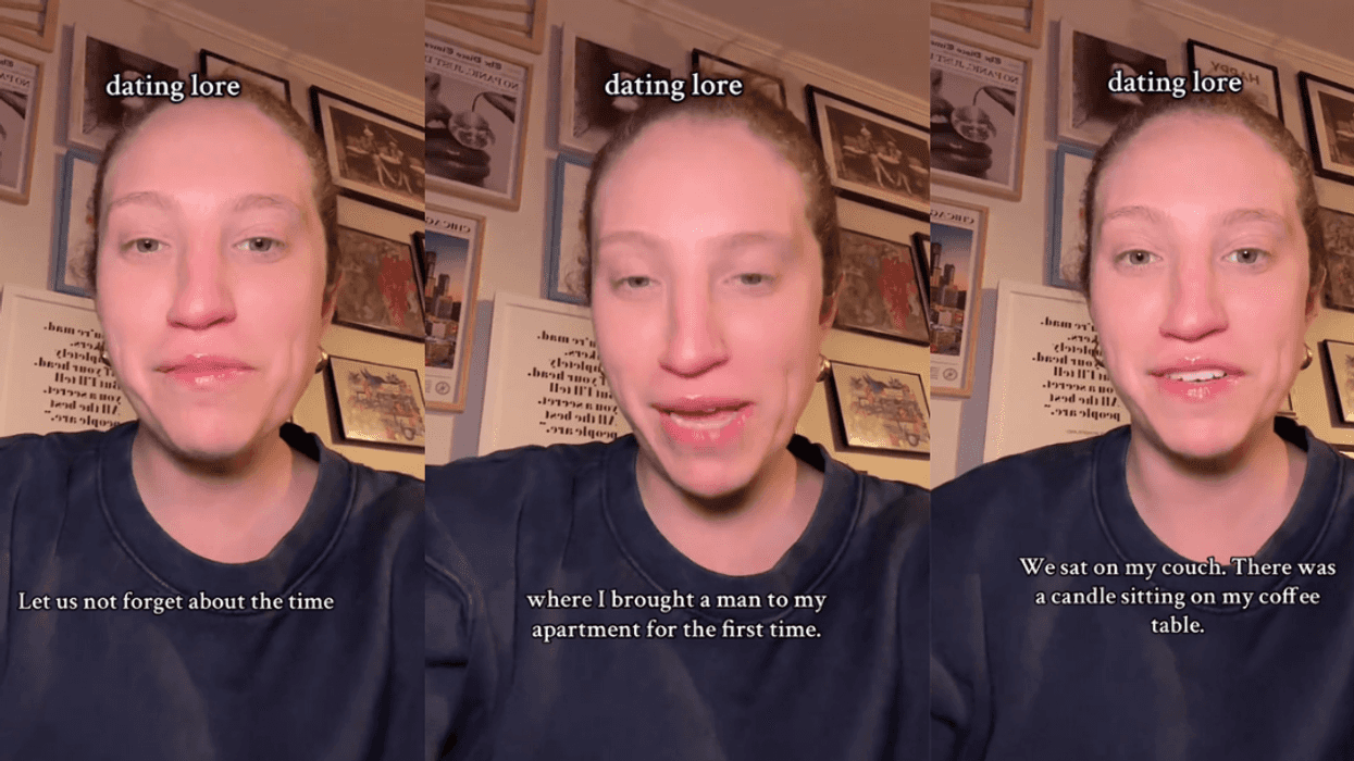 Screenshots from @hi_its_chey's TikTok video